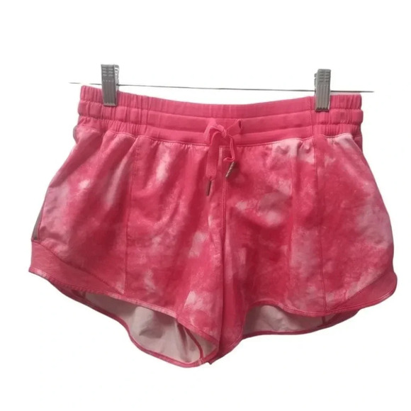 𝅺lululemon Pink Tie Dye Shorts 6